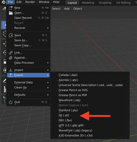 blender stl export|blender export stl fail.